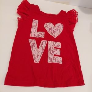 T-shirt with Lace Sleeves